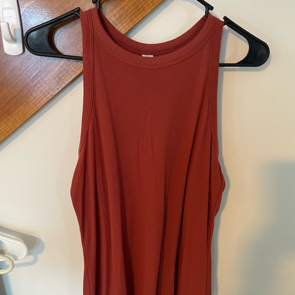 Old Navy Sleeveless Brick Red Tank Top